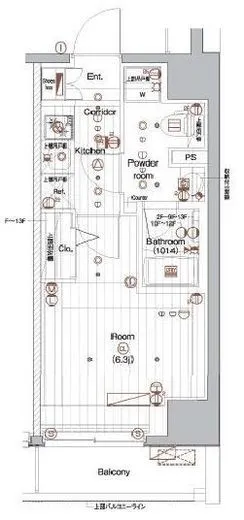 プレミアムキューブ品川戸越#mo 1階