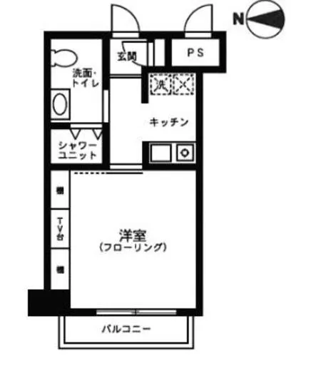 Totsu Residence Shiba (東通レジデンス芝) 1205