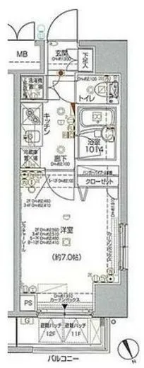 パレステュディオ四谷 10階