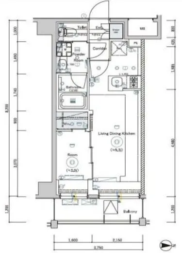 SYFORME TAKADANOBABAⅡ (シーフォルム高田馬場Ⅱ) 6階