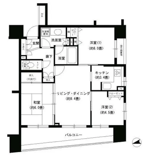 パークキューブ浅草田原町 404