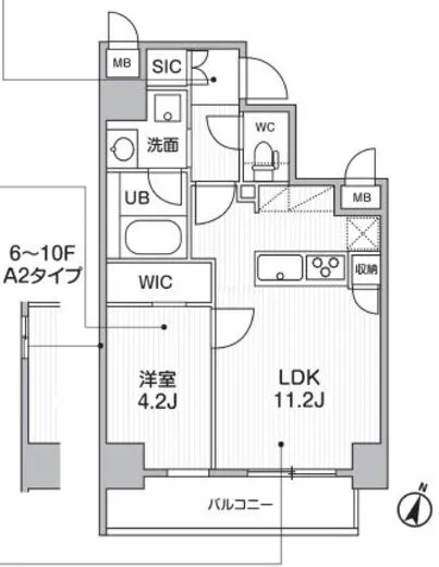 シーズンフラッツ門前仲町 202