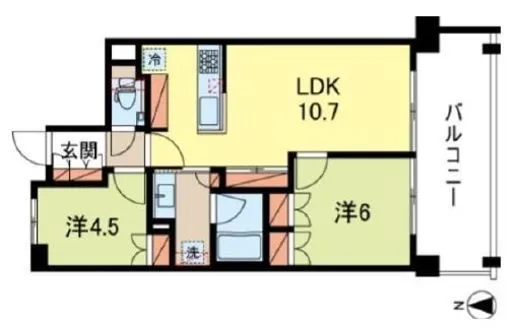 プラウドシティ方南町 2階