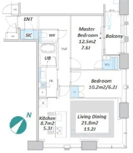 Dマークス西新宿タワー 22階