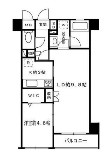 アトラスタワー西早稲田 12階