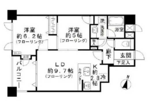 グランシティ日本橋人形町 8階