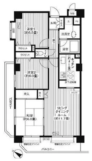 コスモ荻窪ロイヤルコート 1階