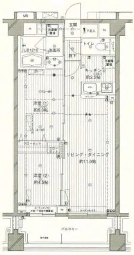 コスモリード西馬込 504