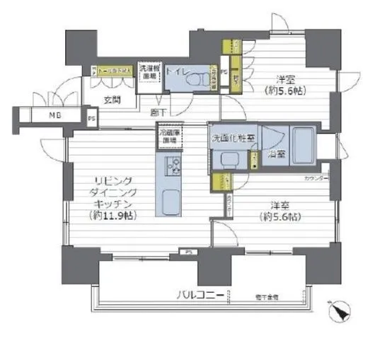 イニシアイオ東中野 7階