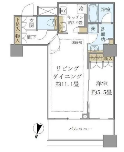 ブリリア大井町ラヴィアンタワー 23階