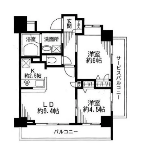 ドゥーエ東十条 14階