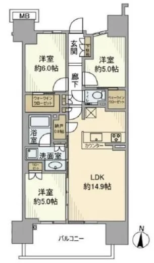 シティテラス東陽町 9階