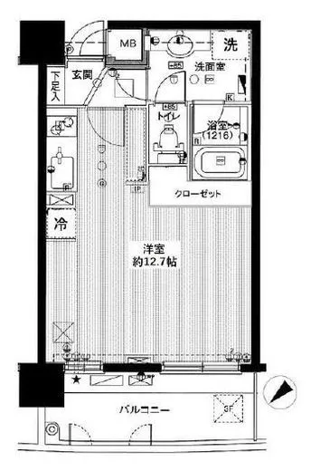 エクレール外苑西 3階