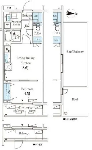 テラス杉並方南町 401