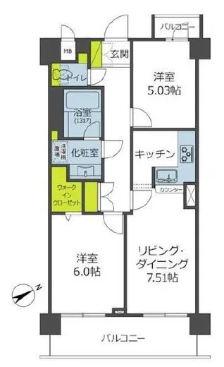 シティハイツ白金高輪 3階