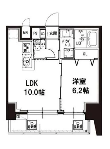 メゾンドアーク南大井 10階