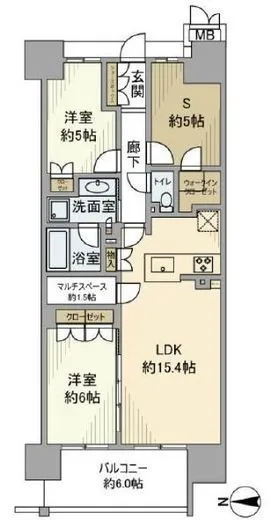 MJR深川住吉 6階