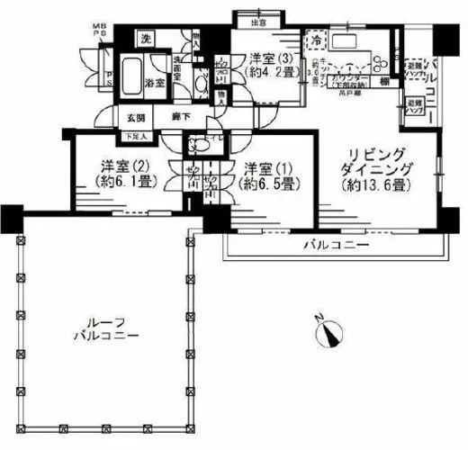 パラッシオ目黒不動前 9階