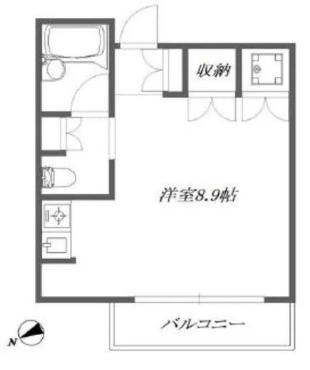 スカイグランデ汐留 12階