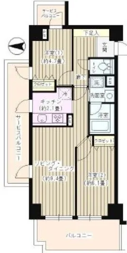 ベルジュ弥生町 403