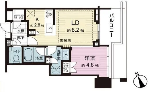 ブランズタワー芝浦 12階