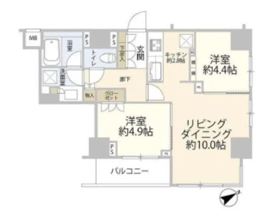 ブリリア日本橋茅場町 10階