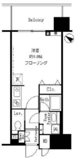 サンクレール荒川ブランガーデン 1411