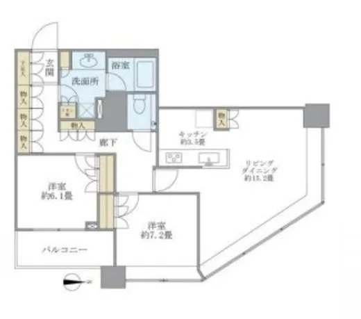 ブリリアタワー東京 22階