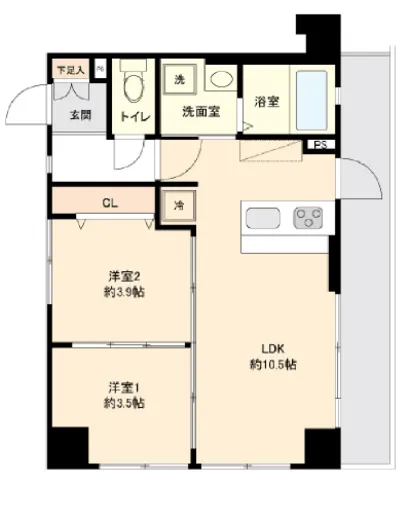 ONE ROOF FLAT NISHIWASEDA 803