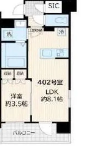 (仮称)アルカンシエル新宿大京町 402