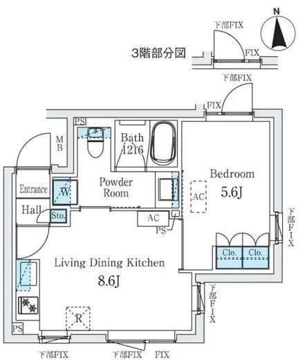 STANDZ柿の木坂 212