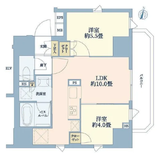 オープンレジデンシア四谷舟町 4階