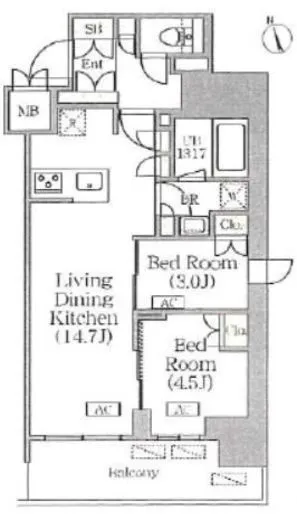 プライムガーデン銀座八丁堀 204