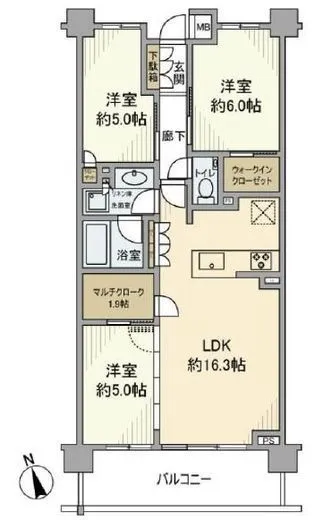 グランリビオ浜田山 4階