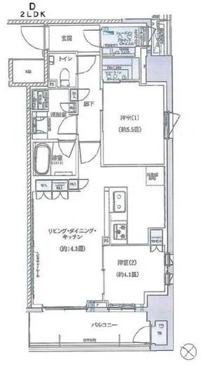 ブリリア月島四丁目 8階