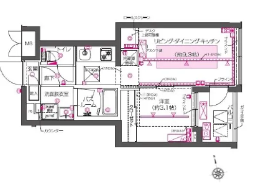 ZOOM西早稲田 4階