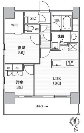 シーズンフラッツ上野稲荷町 201