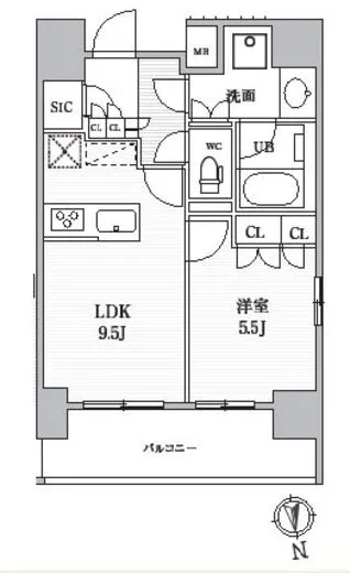 シーズンフラッツ上野稲荷町 203