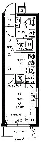 クレヴィスタ門前仲町 4階