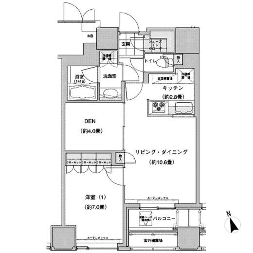 ウエストパークタワー池袋 1108