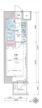 ジェノヴィア新宿グリーンヴェール 3階