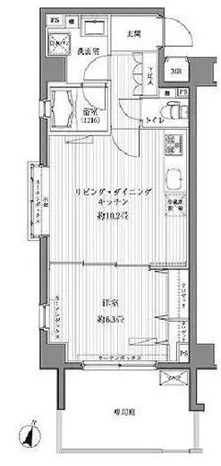 メゾンカルム西新宿 101