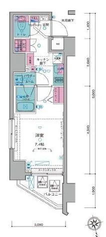 ジェノヴィア新宿御苑グリーンヴェール 14階