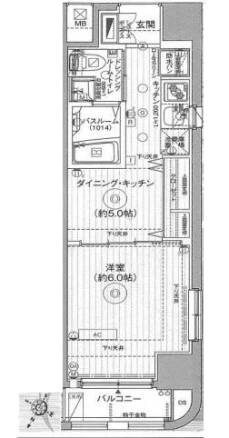 エステムプラザ日本橋レジェンド 2階