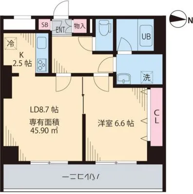 クレストヒル桃ヶ丘 307