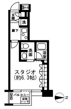 レジディア新宿イースト2 405