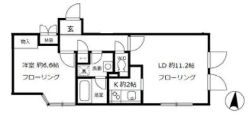 アレーロ白山2 204