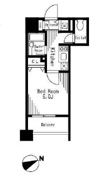 クリオ戸越銀座壱番館・弐番館 1-402