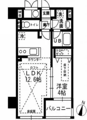 ルジェンテリベル日本橋濱町 7階