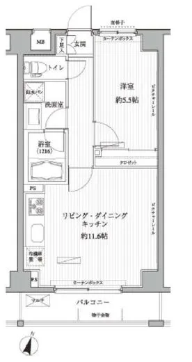 メゾンカルム西新宿 206